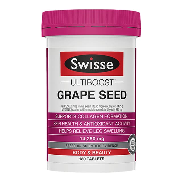 Swisse葡萄籽精華180粒
