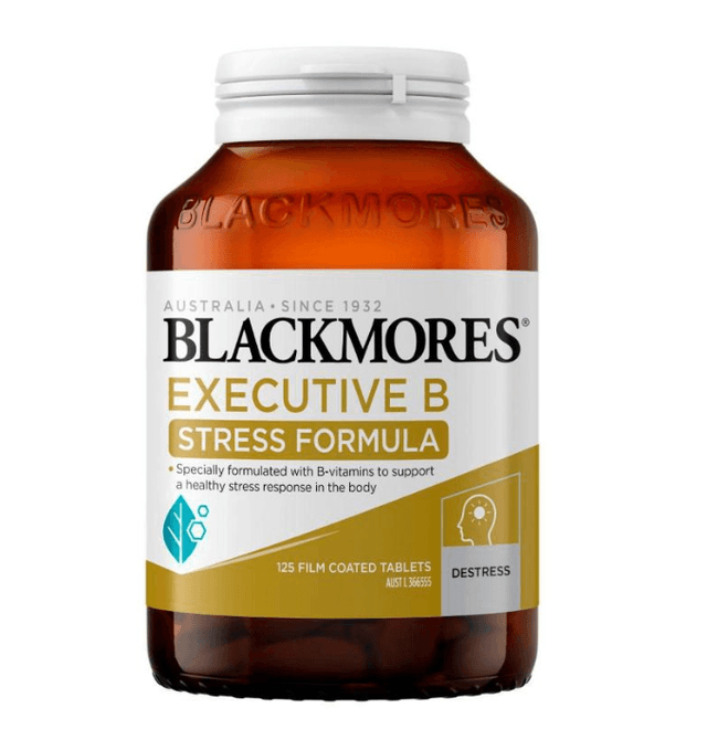 Blackmores 維他命B群 (疲勞壓力) 125 顆