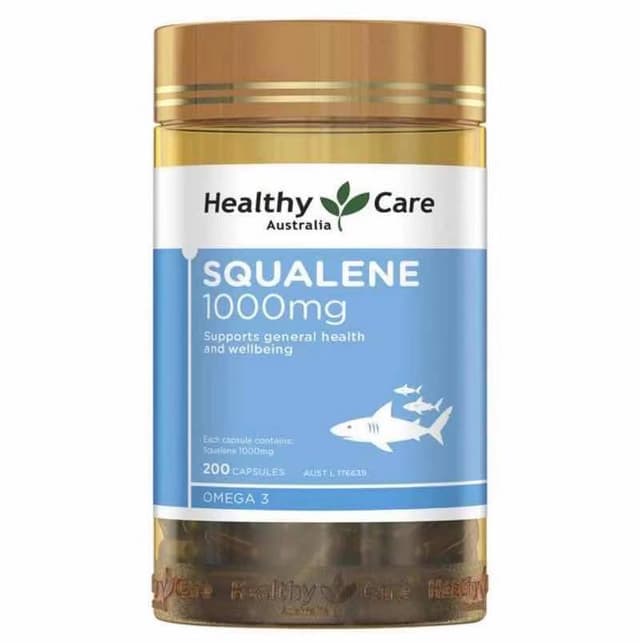 HealthyCare角鯊烯膠囊1000mg200粒