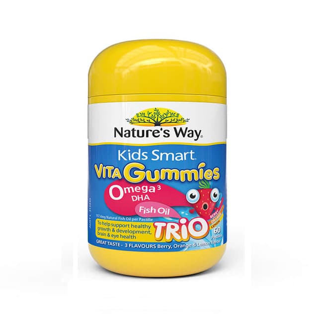 Nature'sWay兒童omega3+魚油軟糖60粒