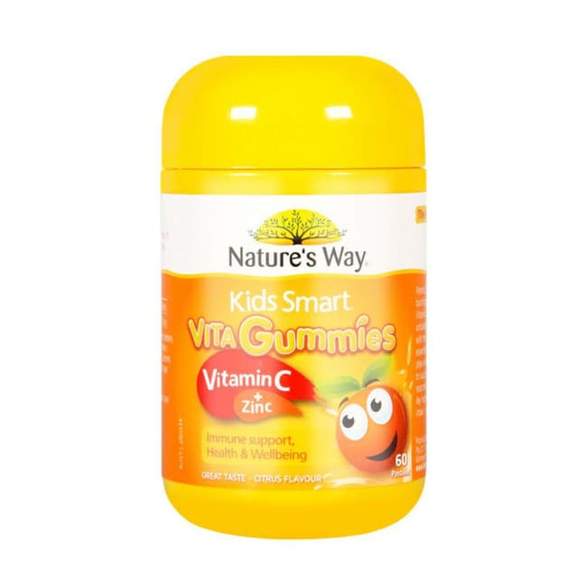 Nature'sWay兒童維他命C+鋅軟糖60粒