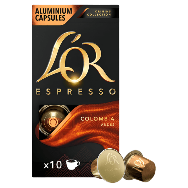 L'OR Espresso 哥倫比亞 濃度8 10顆