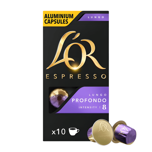L'OR Espresso Lungo Profondo 濃度8 10顆